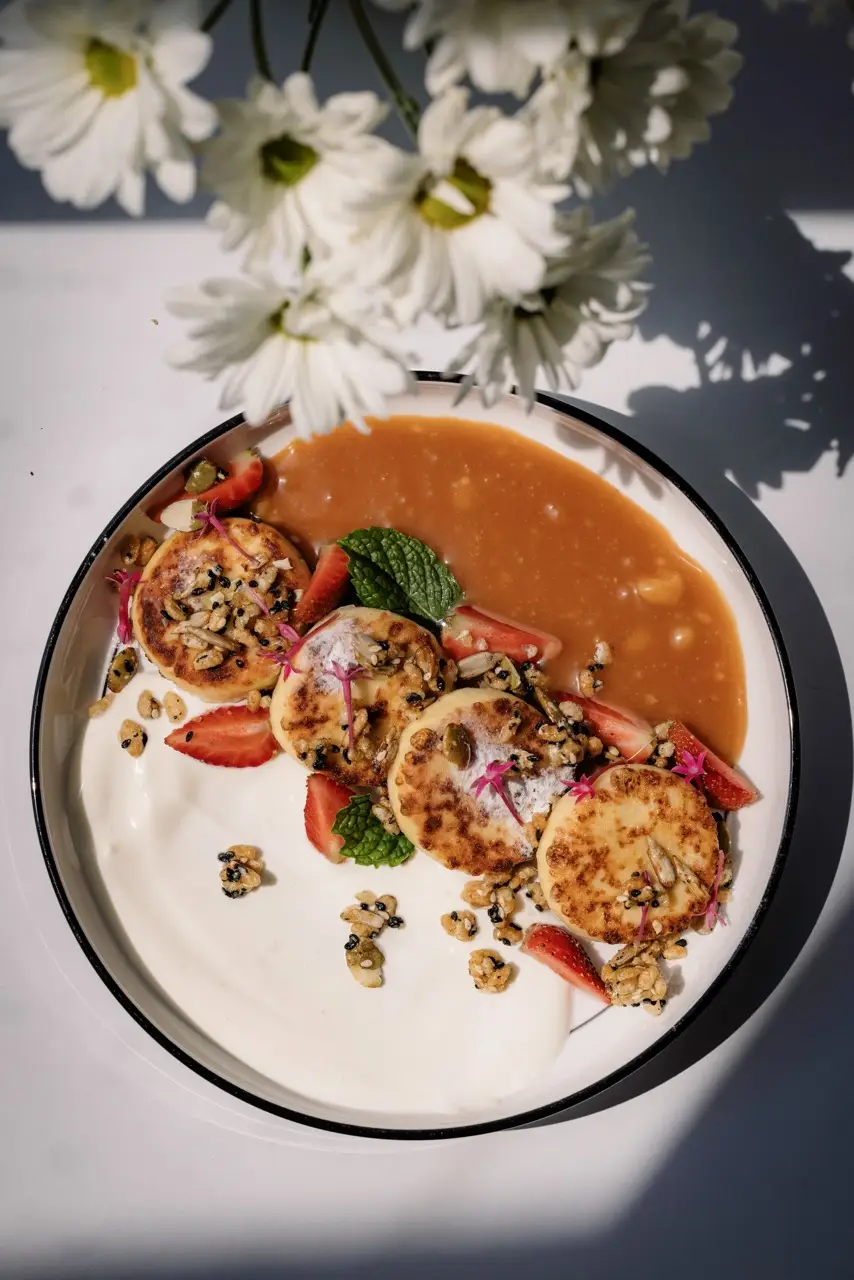 Solo Chicken-brocoli в Signa Cafe: белая пицца с курицей, брокколи, моцареллой и кунжутом